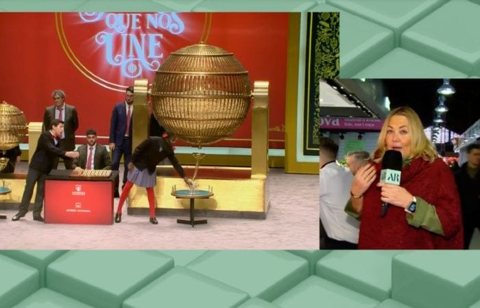 Mayka Navarro anuncia la lotería 