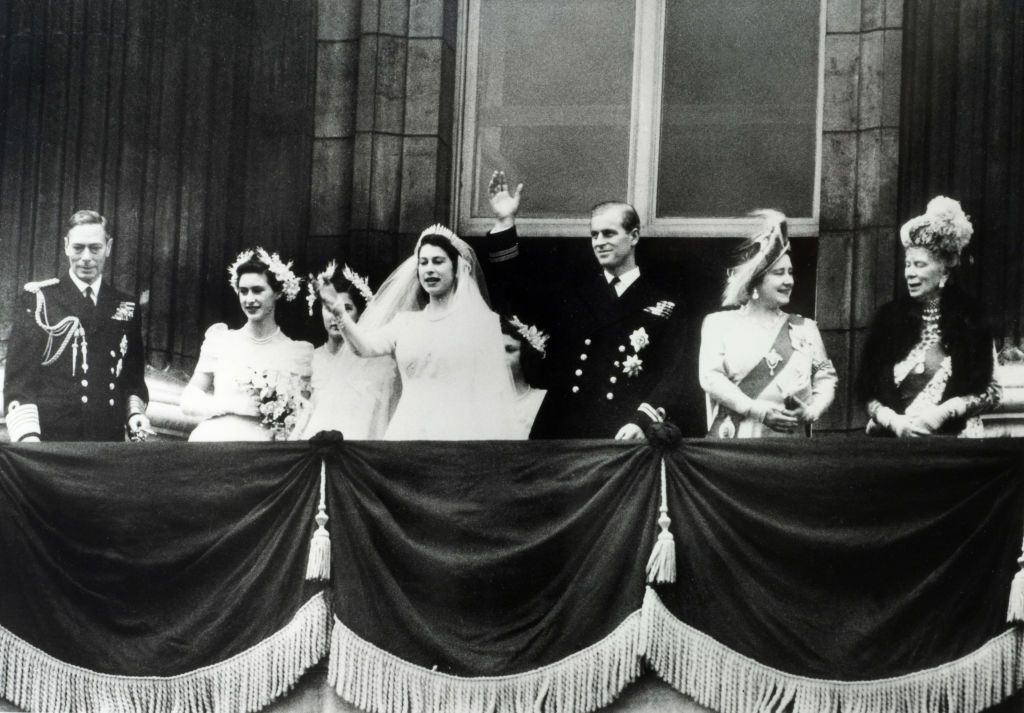 Boda de la princesa Isabel con el príncipe Felipe en 1947