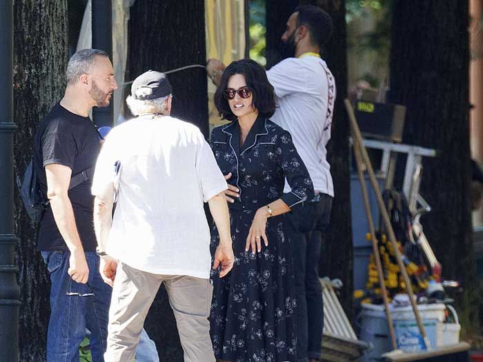 Penélope Cruz en el trabajo