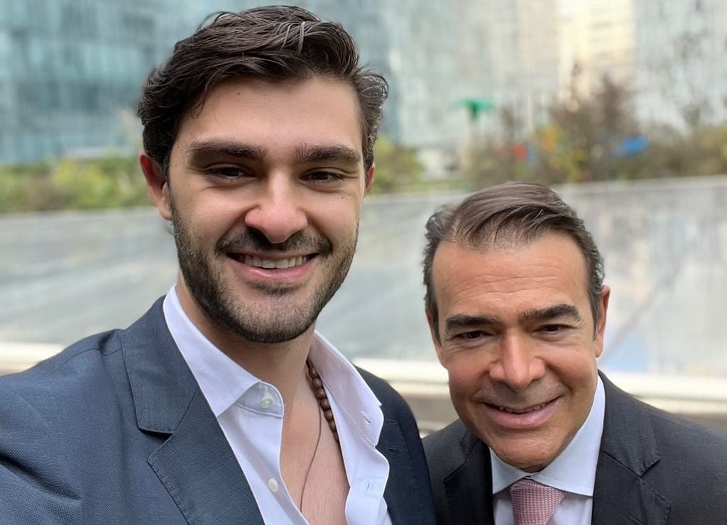 Toño Mauri y su hijo 