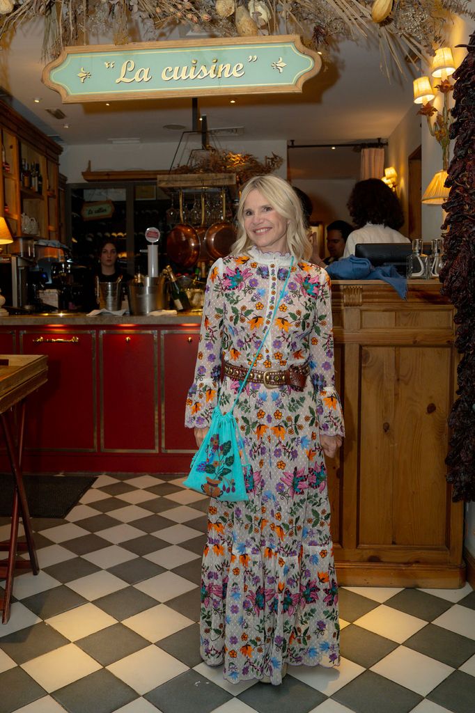 Eugenia Martínez de Irujo, con un conjunto boho de su colaboración con Antik Batik.