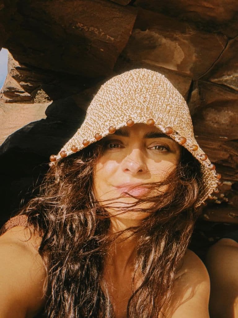 Aislinn Derbez en Sudáfrica.