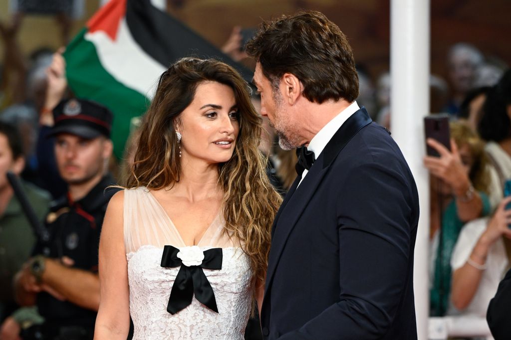 Javier Bardem y Penélope Cruz en el Festival de San Sebastián