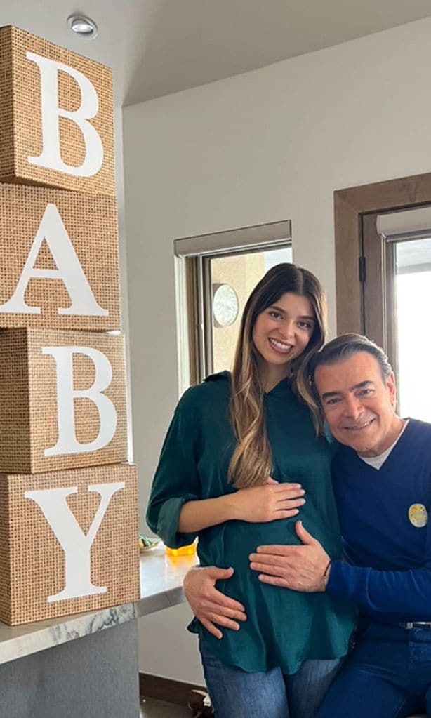 Toño Mauri y su hija
