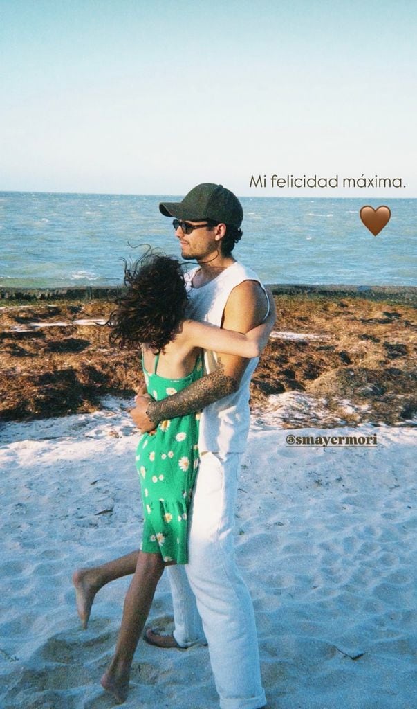 Sergio Mayer Mori y su hija Mila.