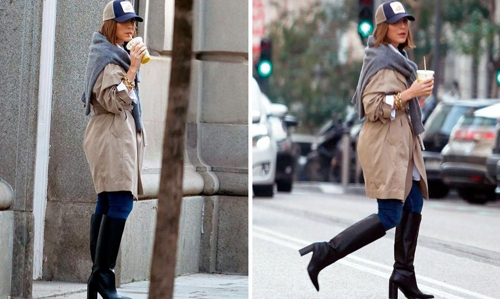 
Tamara Falcó, la marquesa de moda, acaba de desvelar su nuevo proyecto ‘fashion’, una colección de vestidos para la primavera y el verano que ha diseñado con su propia marca. Sobre estas líneas y arriba, a la izquierda, la hija de Isabel Preysler, fotografiada por las calles de Madrid, donde volvió a demostrar una vez más que es una de las reinas del ‘street style’.
