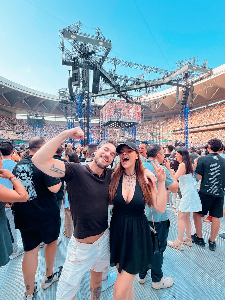 Marta Peñate y Tony Spina en 'La Velada del Año' en Sevilla