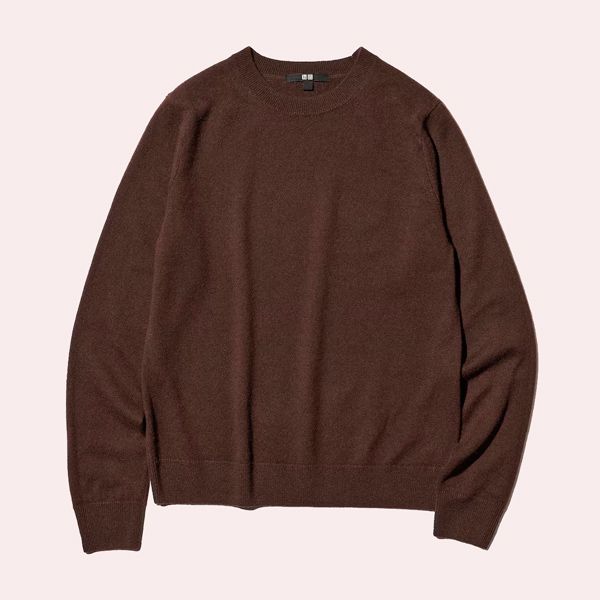 Jersey 100% cashmere cuello redondo