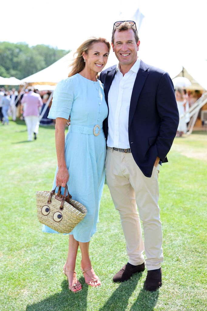 Harriet Sperling y Peter Phillips en la Royal Charity Polo Cup 2026 en Windsor.