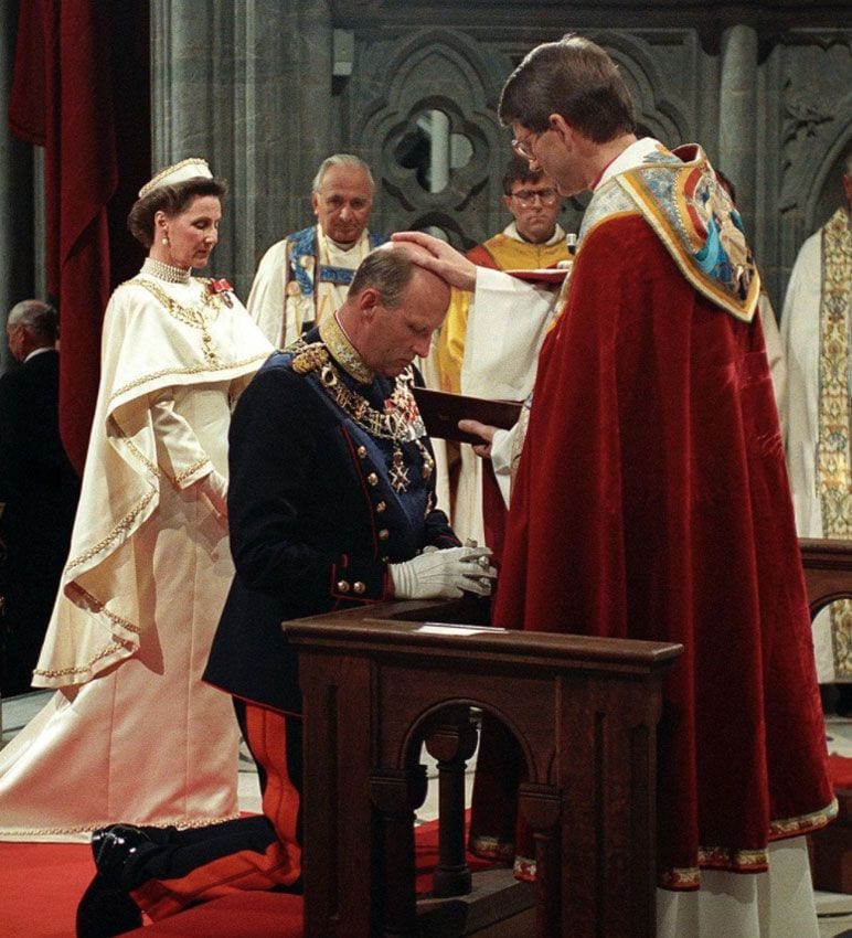 Harald y Sonia de Noruega