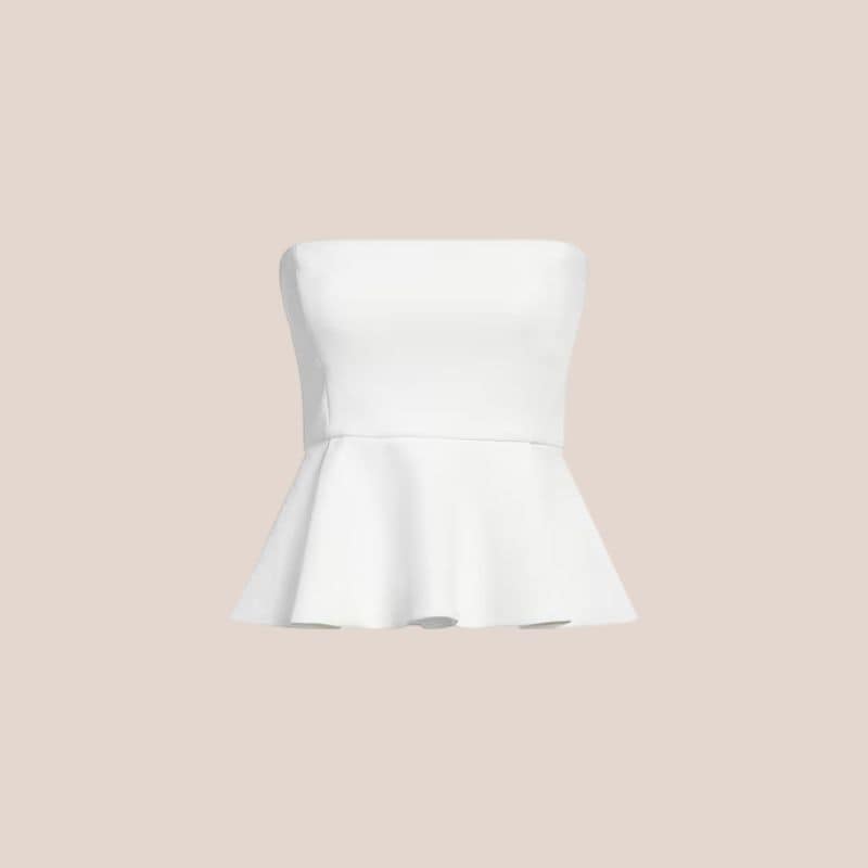 Top peplum