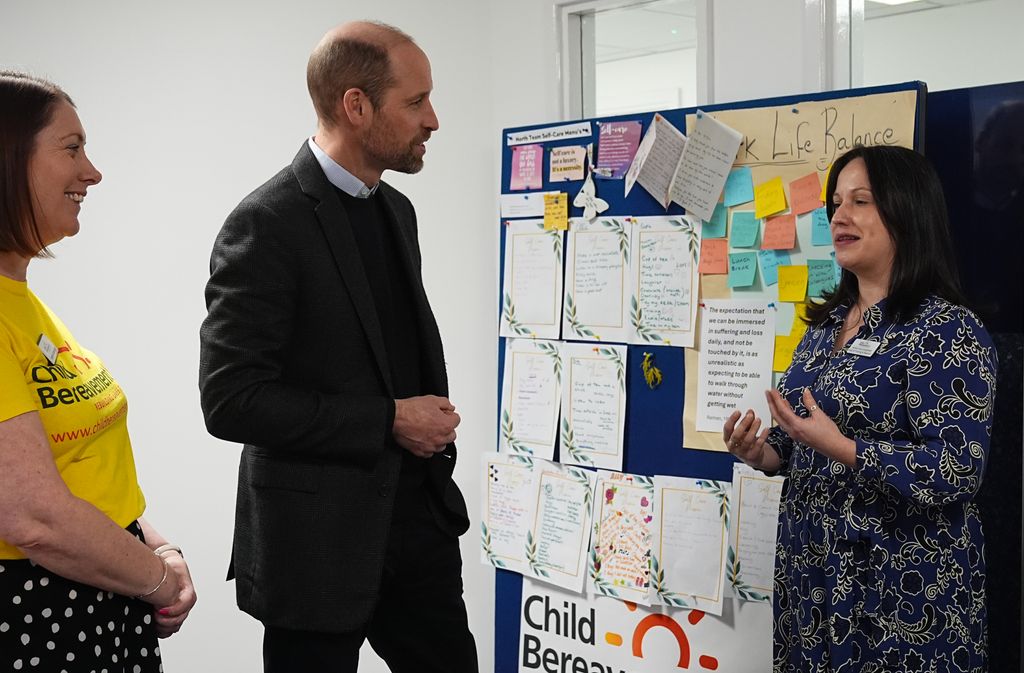 El padre de tres hijos es patrocinador de Child Bereavement UK