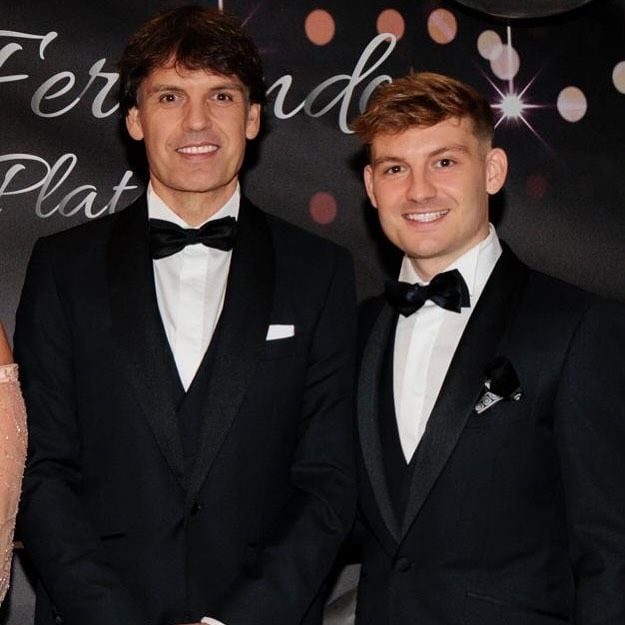 Fernando Morientes, padre e hijo