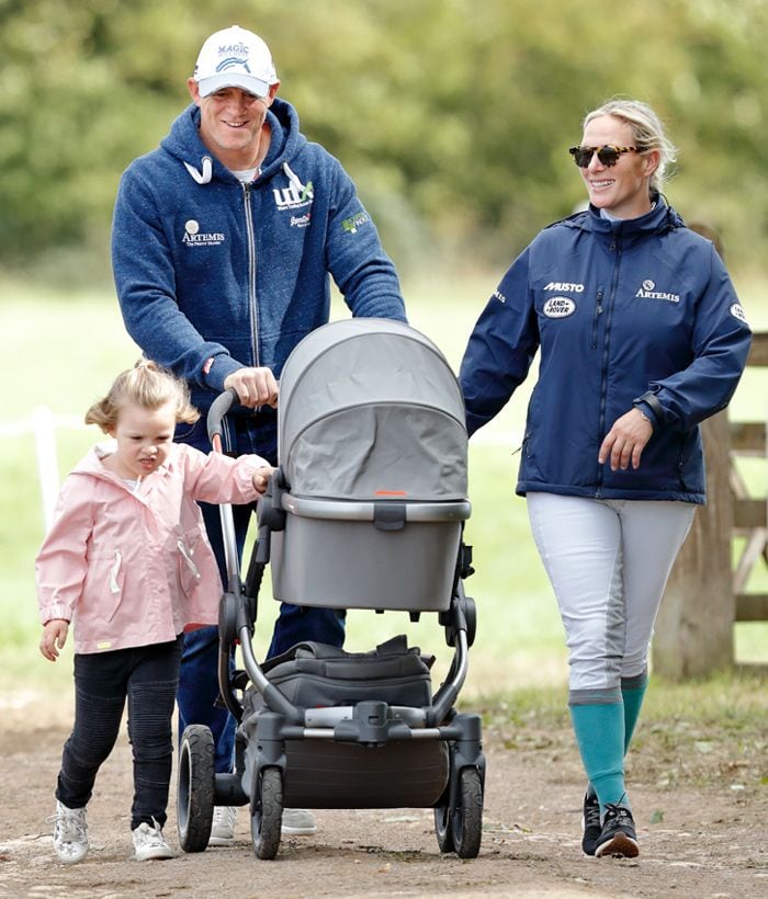 Zara y Mike Tindall