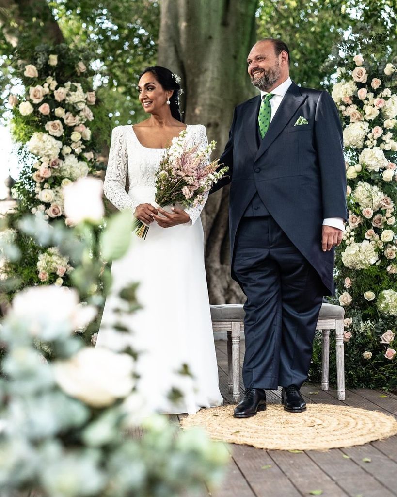 Boda de la hija de Charo Vega en Sevilla