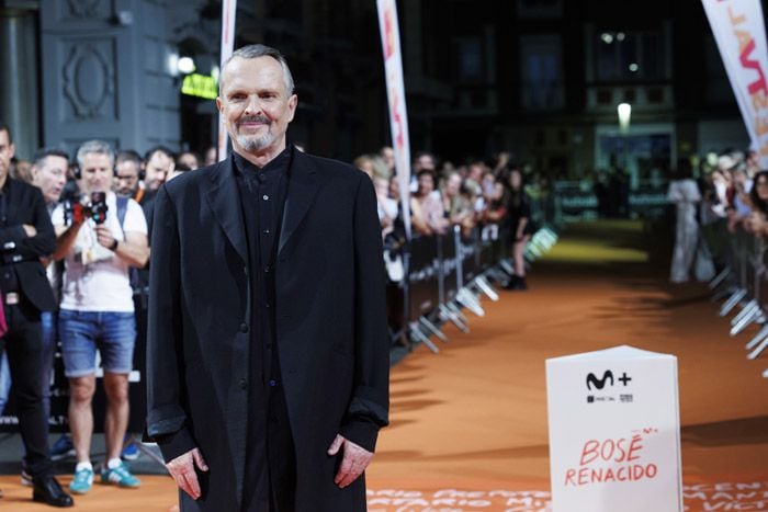 Miguel Bosé en el FesTVal de Vitoria