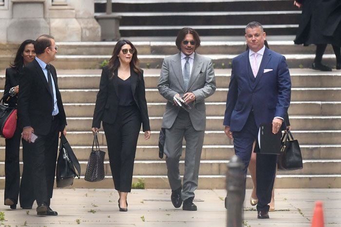 Johnny Depp y Sean Bett
