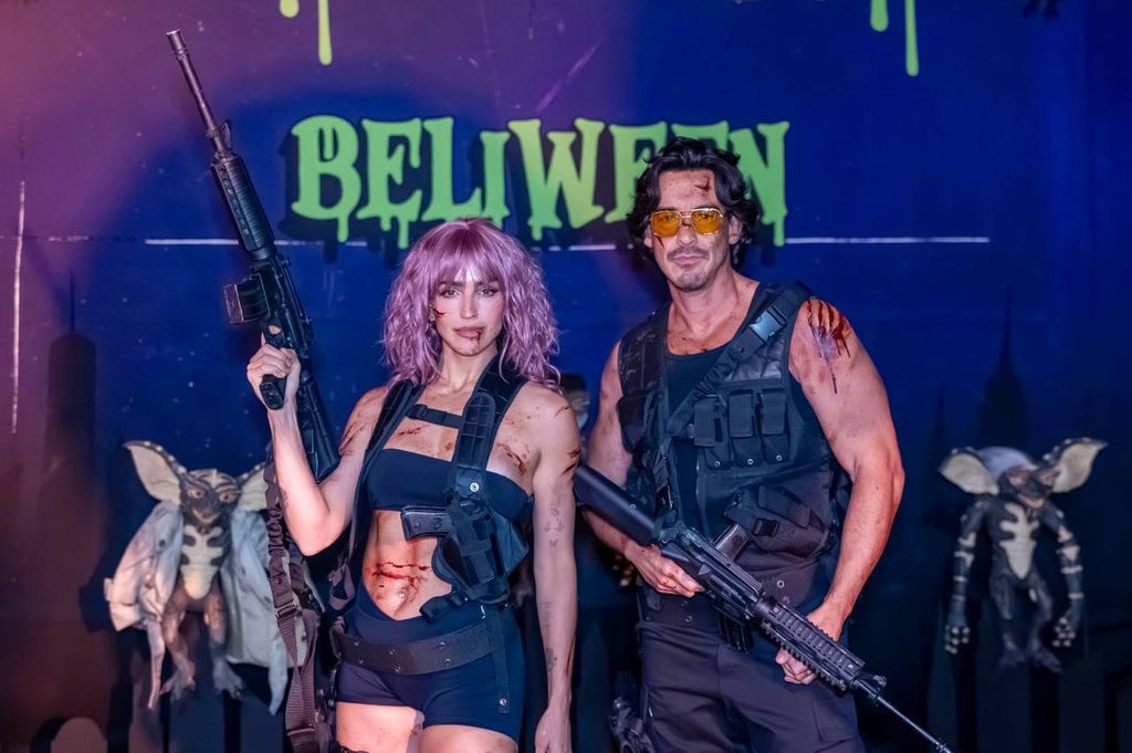 Bárbara de Regil y su esposo Fernando Schoenwald estuvieron entre los invitados el Beliween 2025.