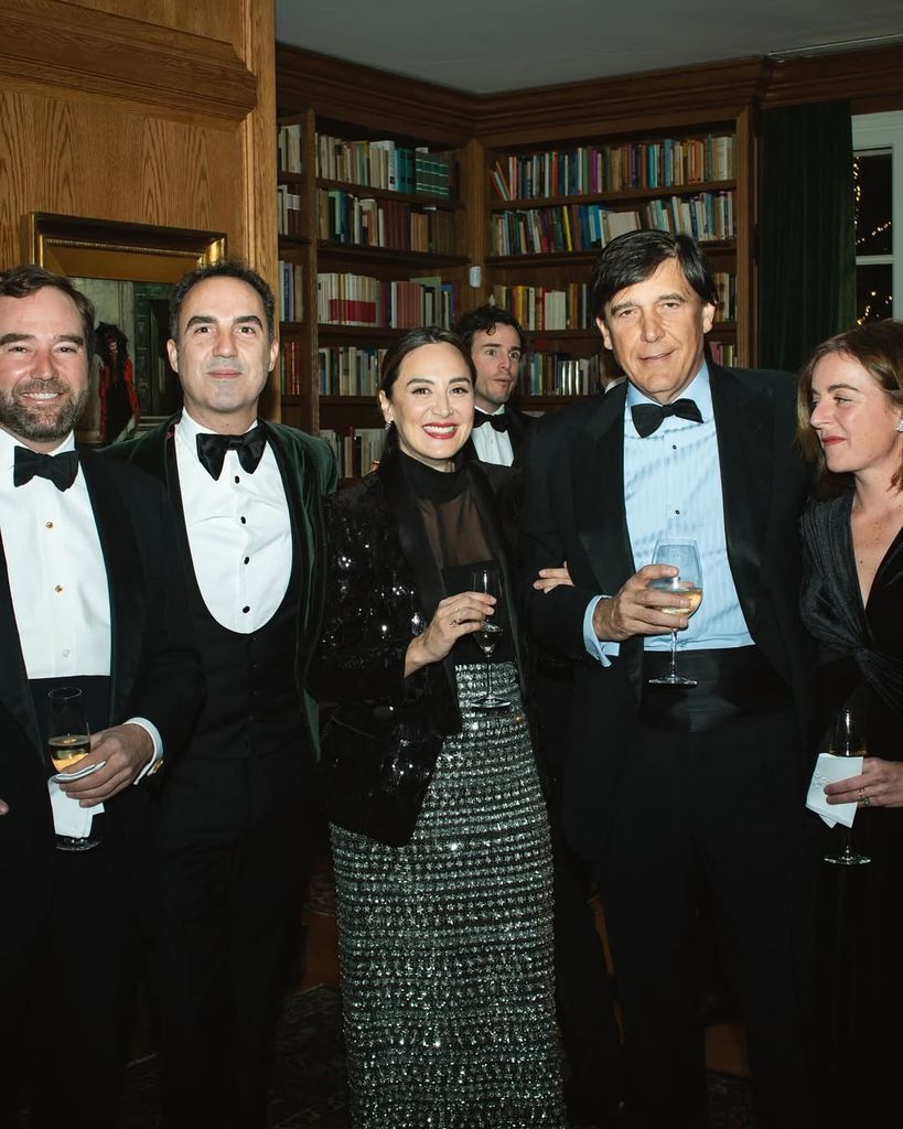 Tamara Falcó celebrando la Nochevieja.