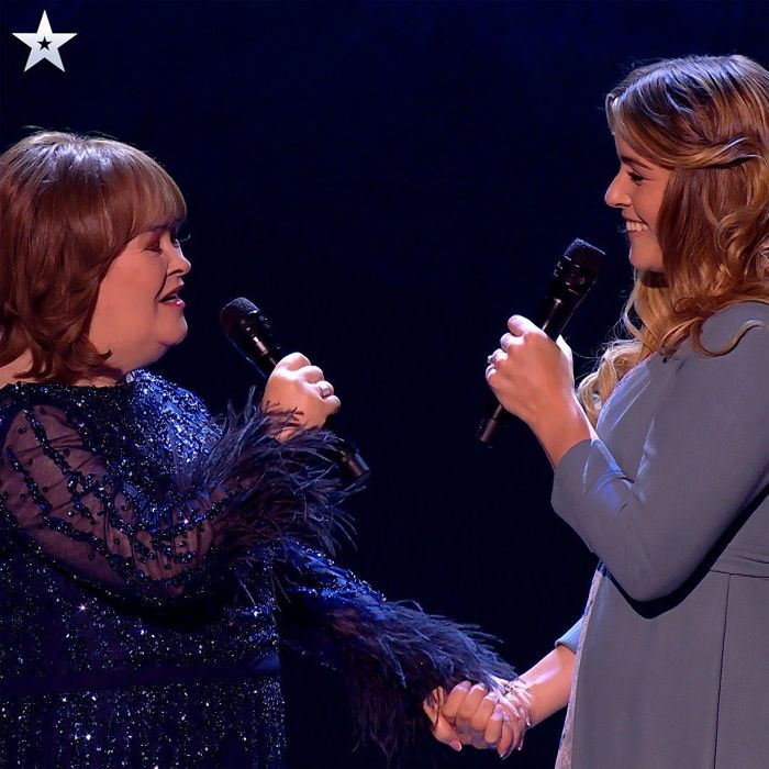 Susan Boyle en la final de Britain's Got Talent