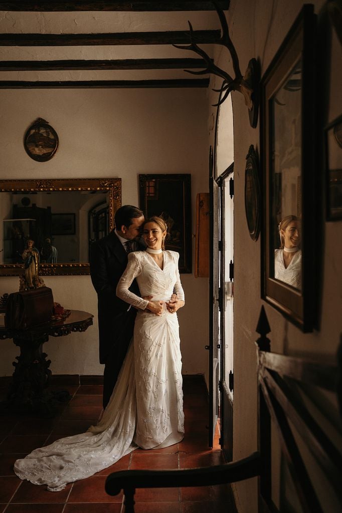 Vestido novia Rafa Valverde desmontable