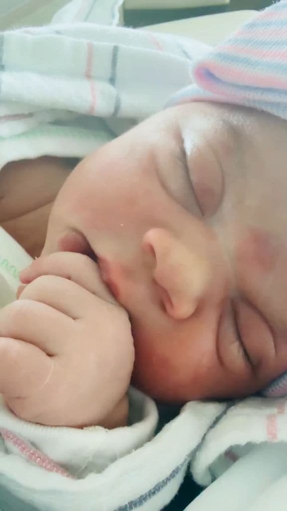 Raffaella Eleanor, la bebé de Francisca y Francesco Zampogna