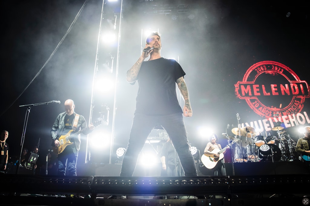 Melendi tuvo un impresionante 'sold out' en el Kaseya Center de Miami
