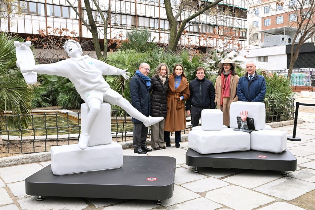 Esta escultura estará en el madrileño parque de San Gregorio hasta el 12 de abril

JosÃ© Oliva / Europa Press
FAMOSOS;ESCULTURA;INAUGURACIÃN
15/1/2026