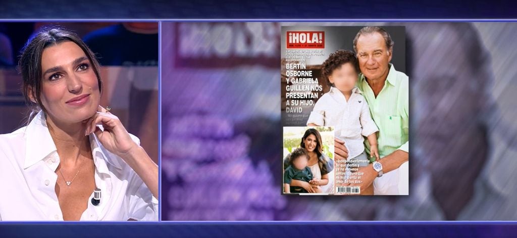 La portada de ¡HOLA! en la que Bertín Osborne presentó a su hijo y que fue de lo más comentada