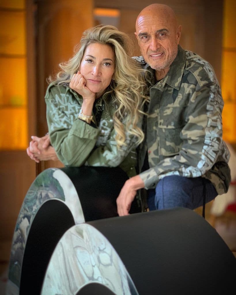 Pedro Torres y Saddy Abaunza, su última pareja.