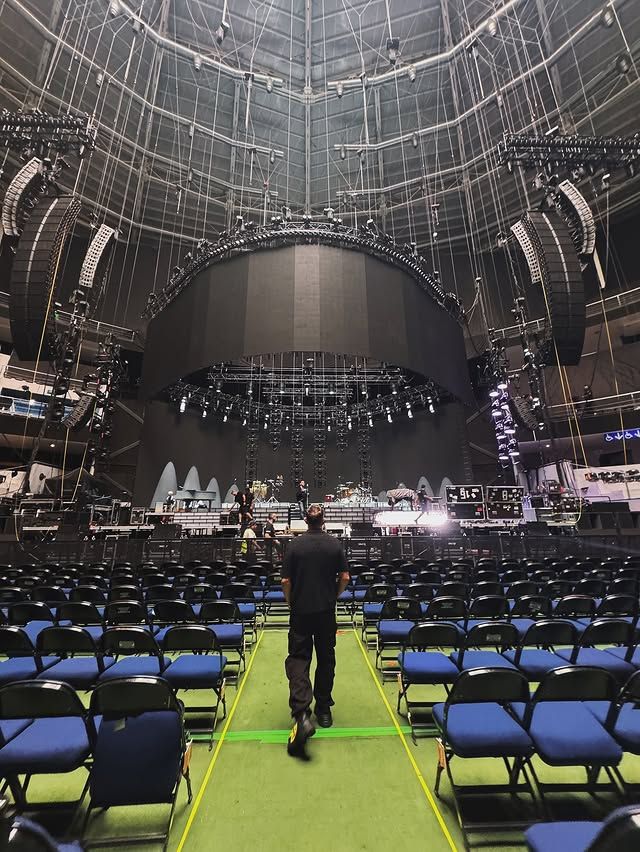 Alejandro Sanz compartió algunos vistazos de la preparación de sus primeros dos conciertos en México