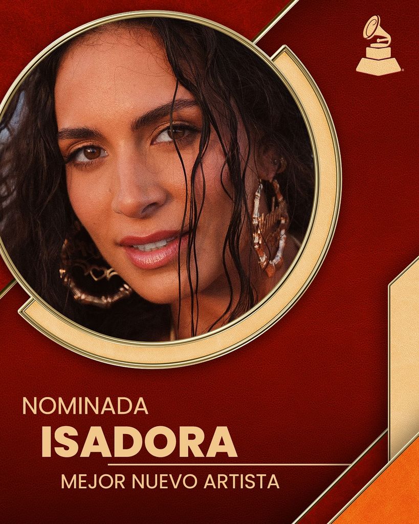 Isadora Figueroa, la hija de Chayanne, nominada a un Latin Grammy