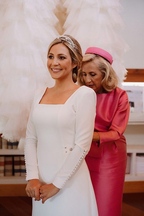 Look de novia desmontable