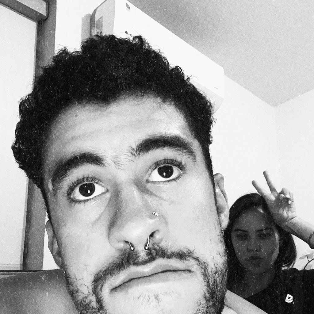 Bad Bunny and girlfriend