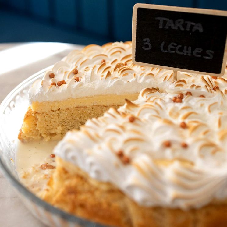 Tarta tres leches, en Krombol Bakery