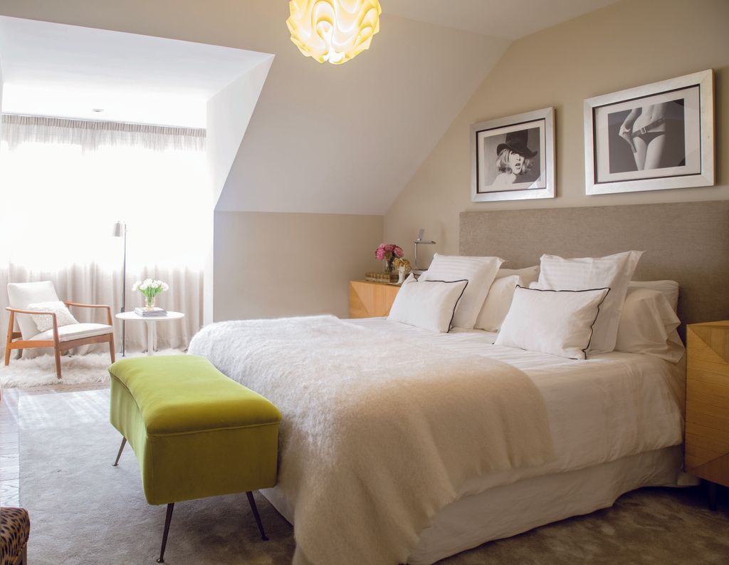 Así es el dormitorio de Marta Sánchez en su casa de Madrid