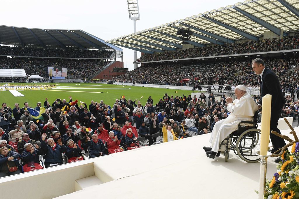 El Papa Francisco en Bélgica 