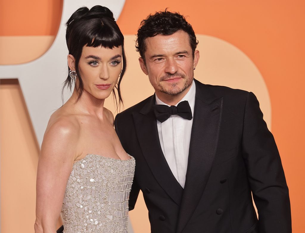 Katy Perry y Orlando Bloom en la fiesta Vanity Fair de los Oscar el 2 de marzo de 2025