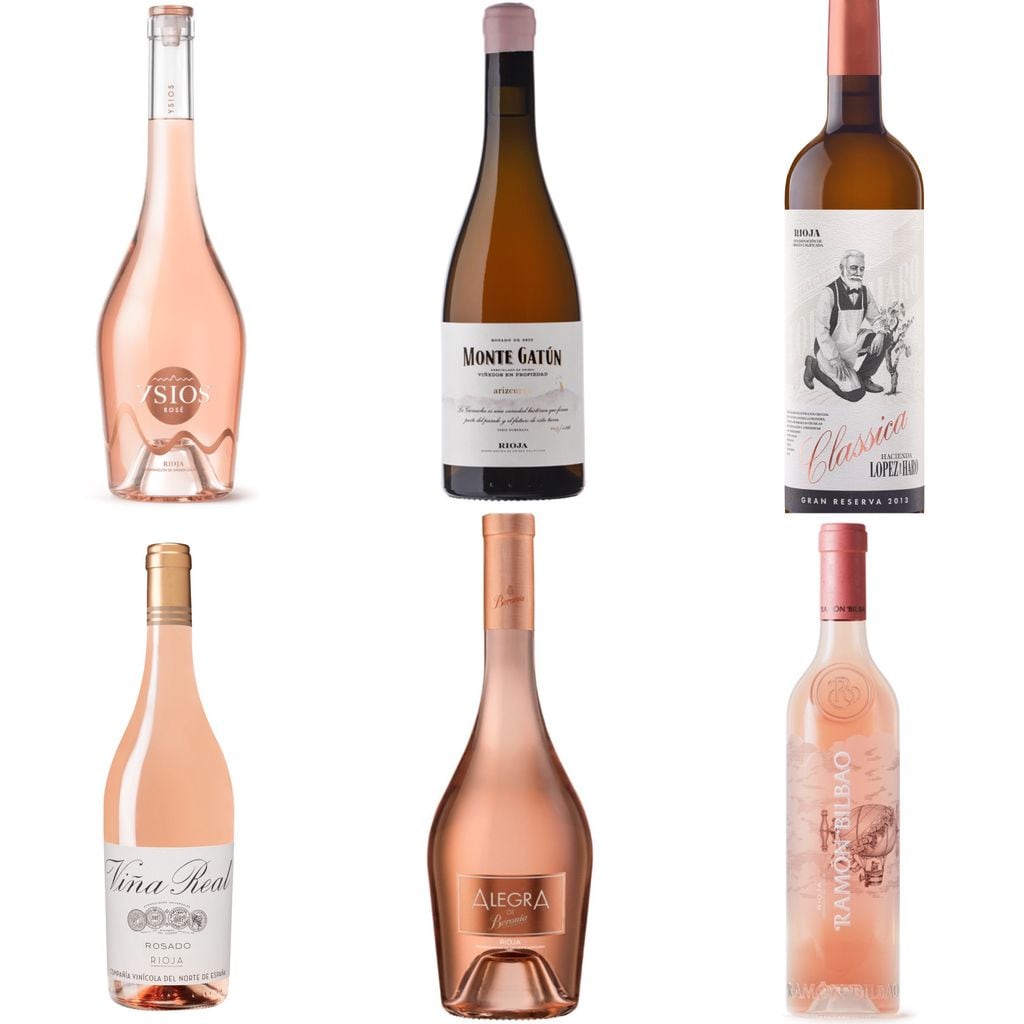 Vinos rosados de La Rioja