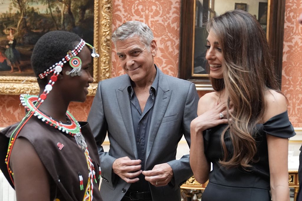 George Clooney y Amal Clooney 