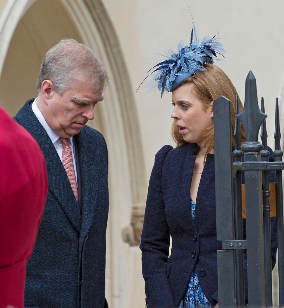 y su hija, en Windsor en 2015