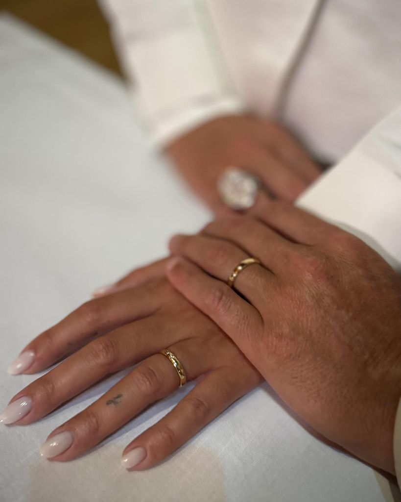 Cristiano Ronaldo ha compartido las alianzas de su boda con Georgina