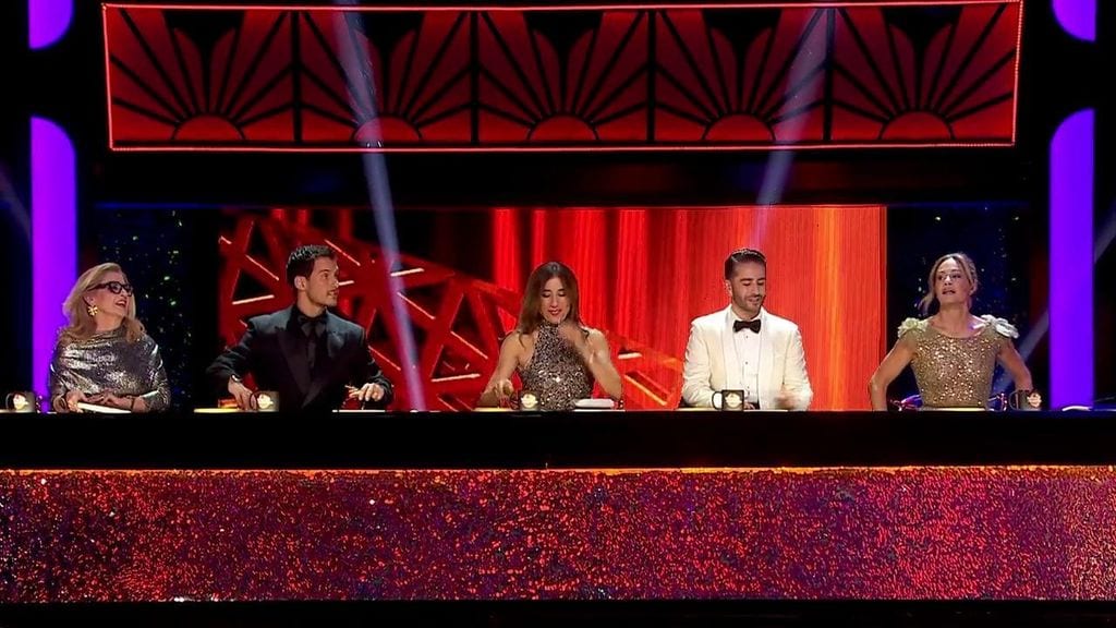 El panel de jueces del formato