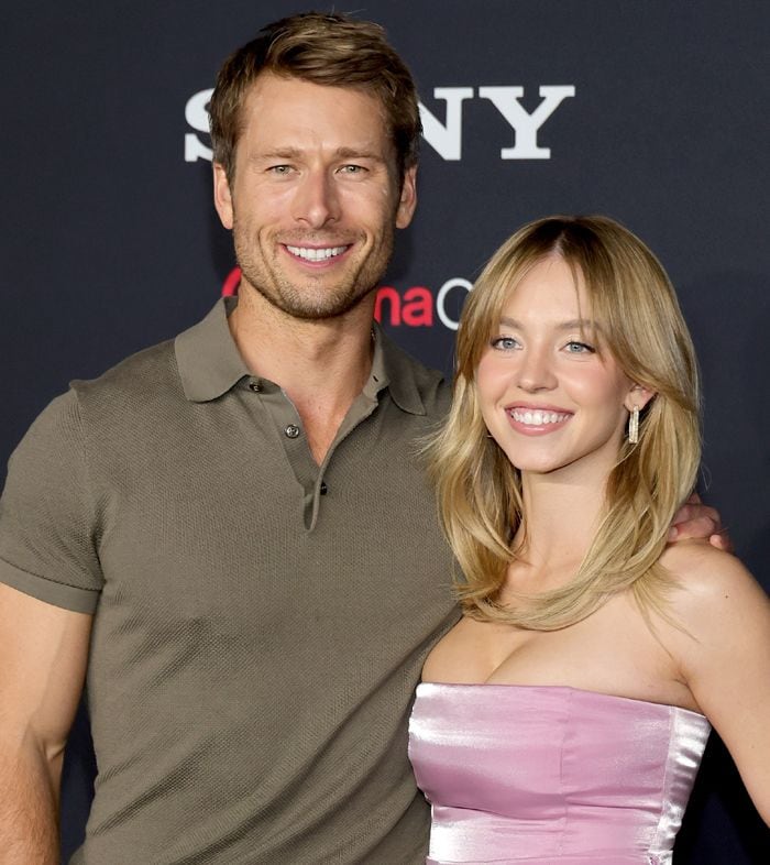 Sydney Sweeney y Glen Powell presentan su nueva pelicula