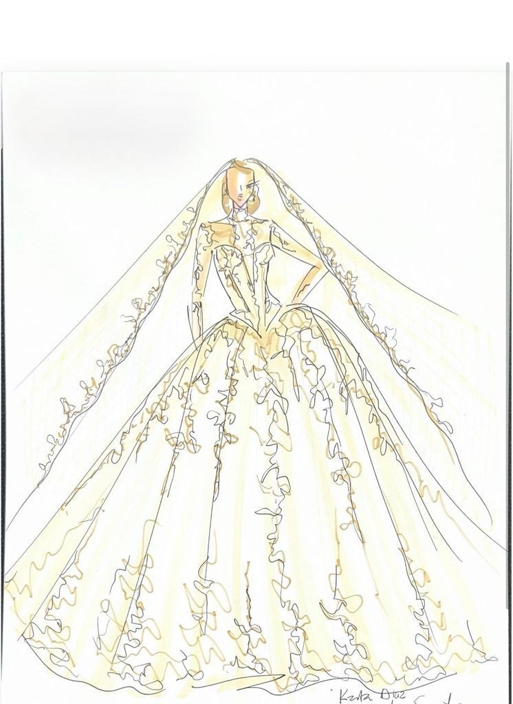 Este fue el vestido de novia que Karla Díaz lució en su enlace con Dany Dayz.