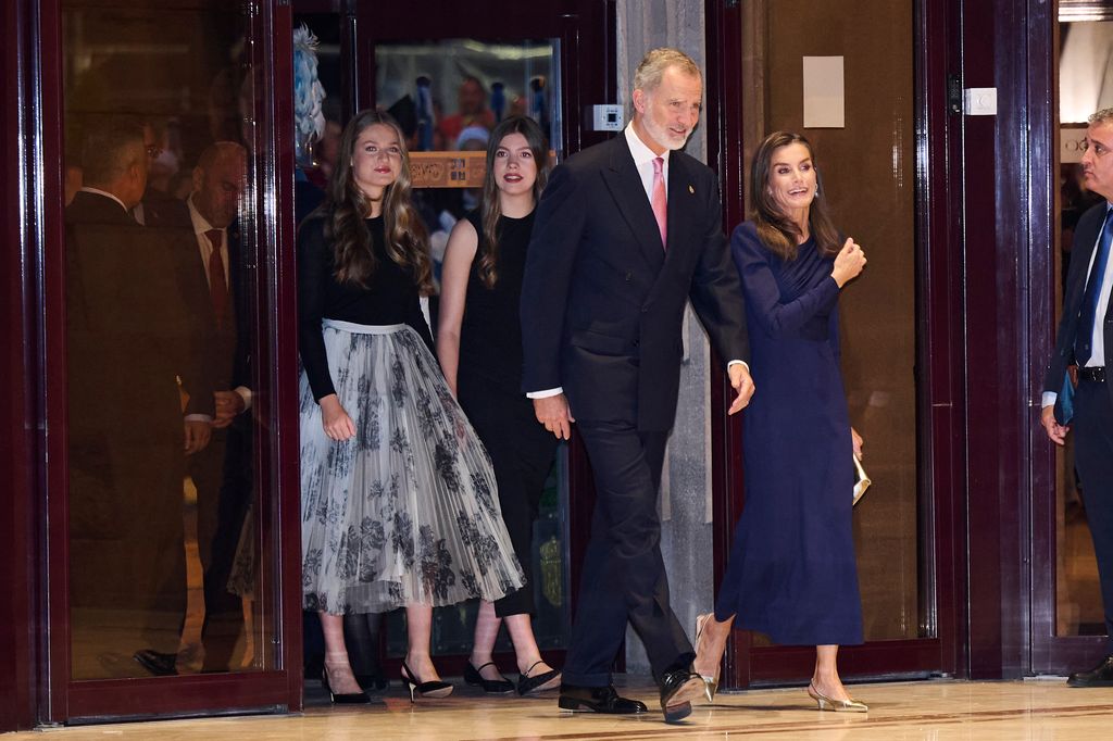 Familia Real en el concierto de los Premios Princesa de Asturias 2024