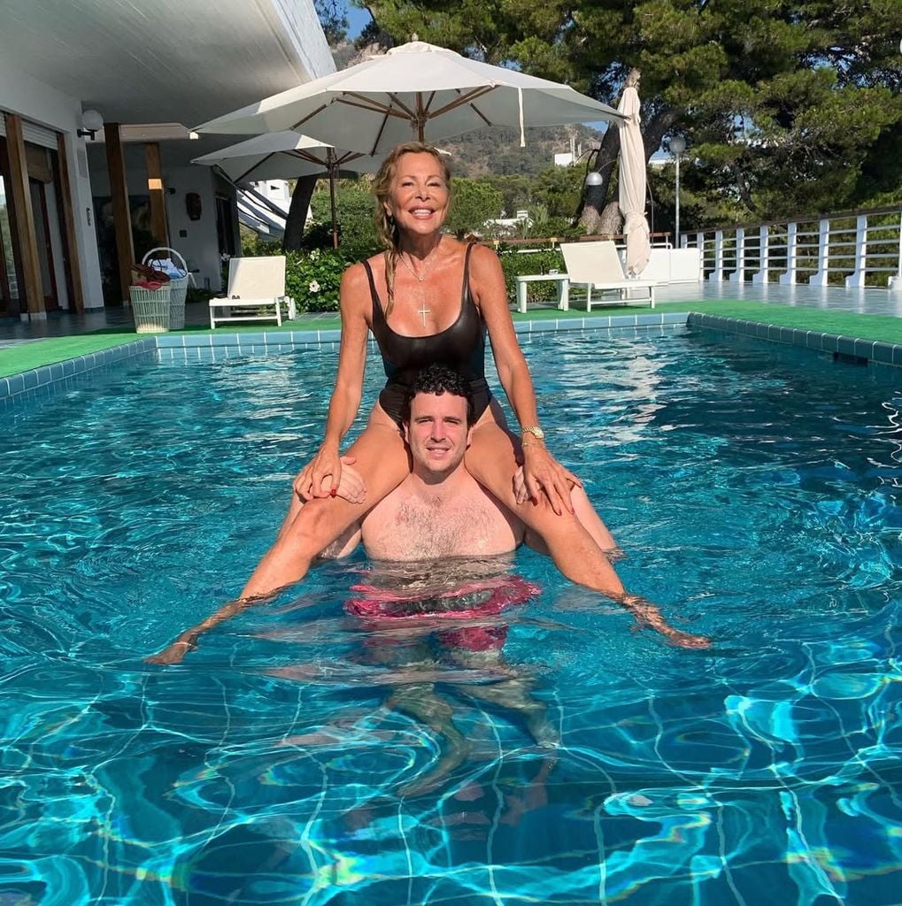 Ana Obregón en el verano más feliz de su vida