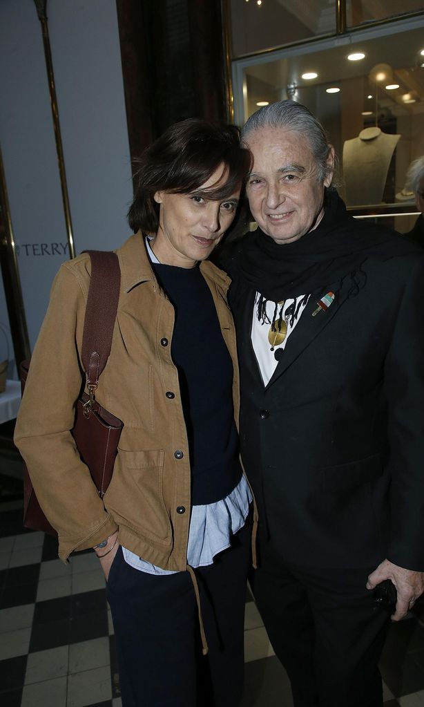 Patrice Calmettes e Inés de la Fressange.