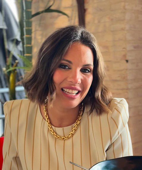 Jessica Bueno en la Comunión de su hijo Jota