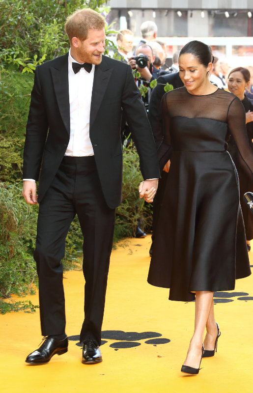 Meghan Markle y el príncipe Harry 